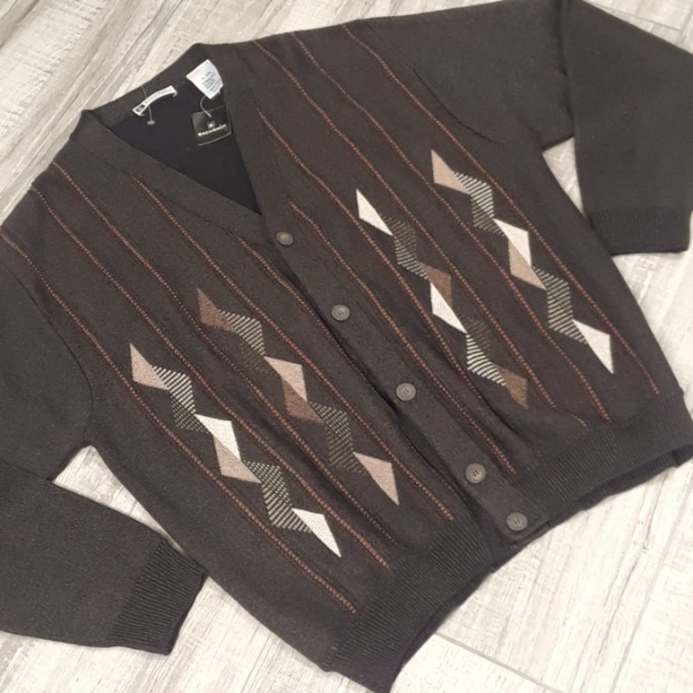 BACHRACH CARDIGAN..XXL